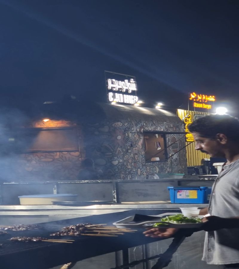 Exploring Muscat's Street Food -  Hilal Burger at Al Mouj