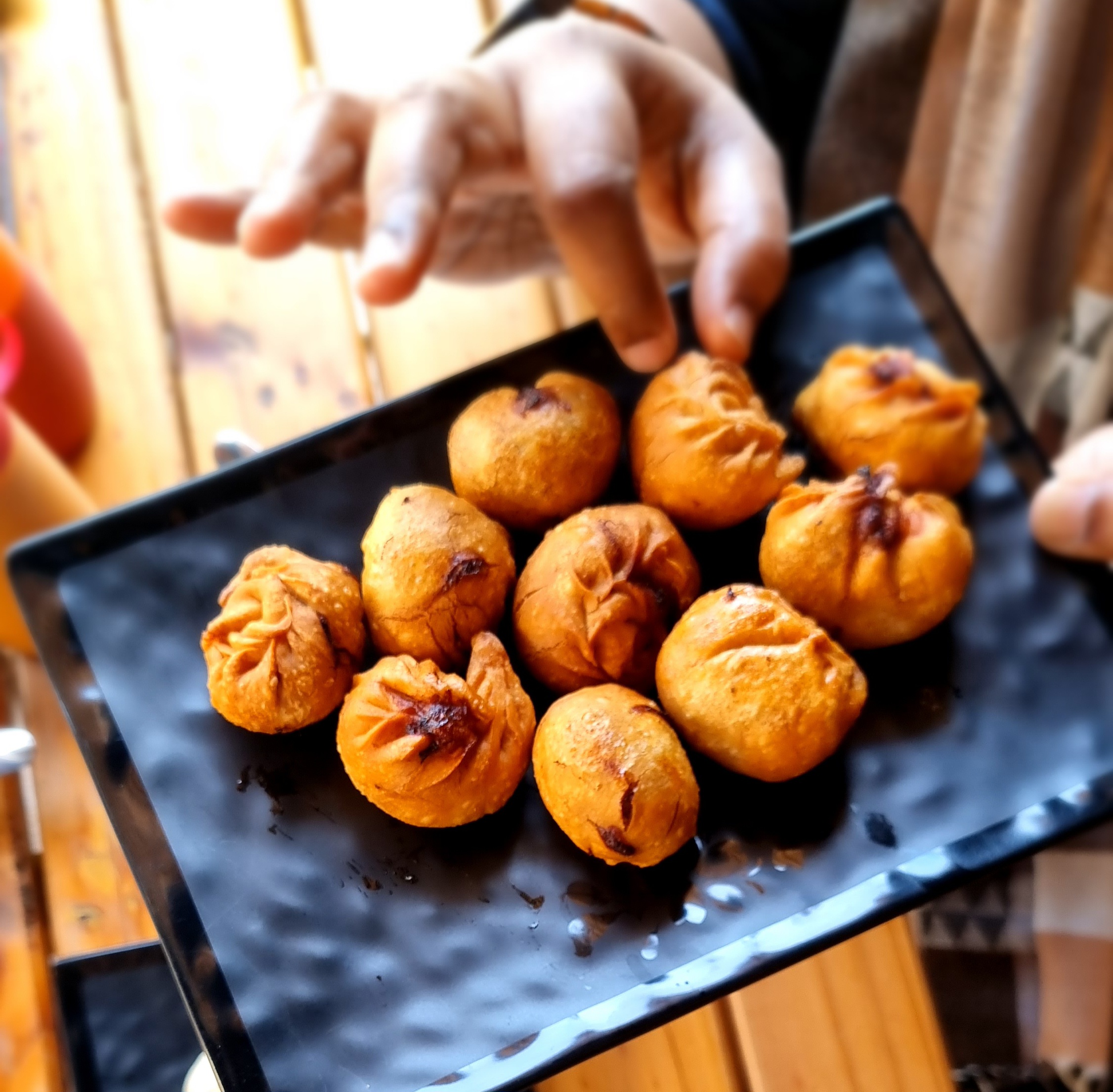 The Irresistable Momos at Ghobra Momo King